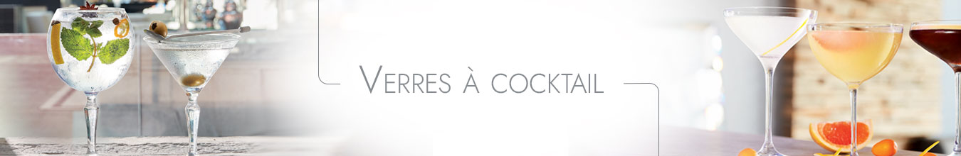 Verres à cocktail