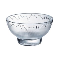 Saladier verre Cocoon D 28 cm / H 15,3 cm / 5,5 l - 1001 Fêtes