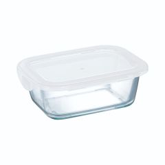 Boîte rectangulaire 38 cl avec couvercle Food Box