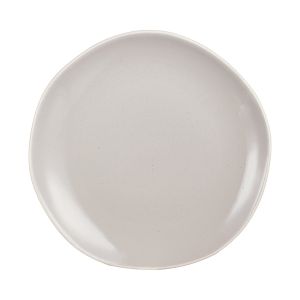 Assiette plate ronde 25,4 cm Rocaleo sable