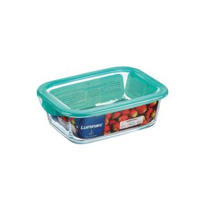 Boîte de conservation rectangulaire 197 cl Keep'n Box + Couvercle Lagoon