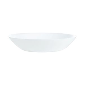 Assiette creuse blanche 20 cm Diwali