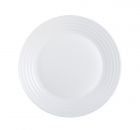 Assiette à dessert ronde blanche 19 cm Stairo Blanc