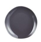 Assiette plate ronde 25,4 cm Rocaleo Gris foncé