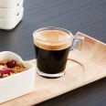 Arow Tasse en verre carrée- Tasse à café Transparente - Tasse 460ml à prix  pas cher