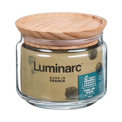 Pol de conservation en verre pure jar wood - luminarc Couleur transparent  Luminarc