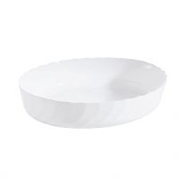 Plat de cuisson blanc 36,9 x 28,6 cm Smart Cuisine Trianon