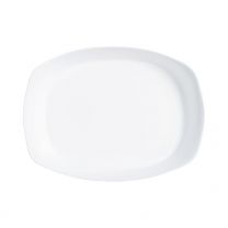 Plat de cuisson blanc 37 x 37 cm Smart Cuisine Carine