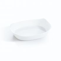 Plat de cuisson blanc 30 x 22 cm Smart Cuisine Carine