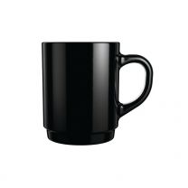 Mug 25 cl Empilable Noir