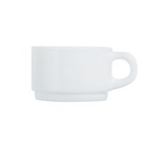 Tasse blanche 14 cl Empilable