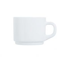 Tasse blanche 22 cl Empilable