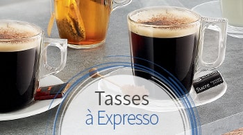 Nespresso ORIGIN Tasses à expresso lot de 2 - tasse à café - verre