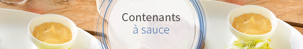 Contenants à sauce