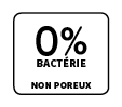 picto 0% bactéries hygiène des assiettes arcoroc